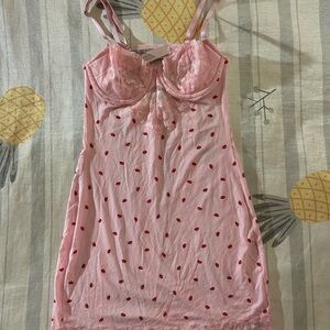 Victoria’s Secret Modal Lace Slip Dress